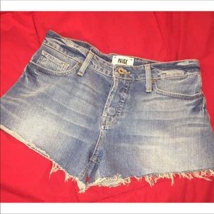 Paige denim shorts